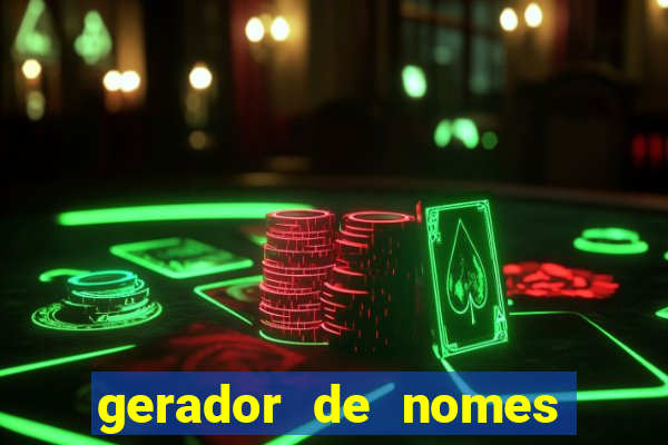 gerador de nomes de guerra